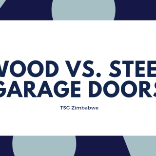 wood steel garage doors