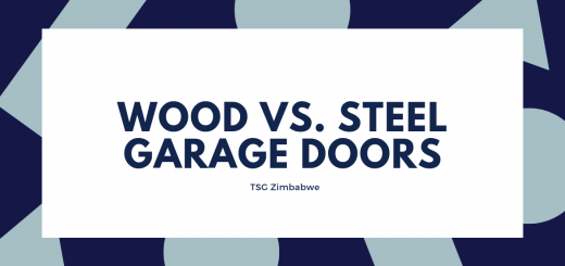wood steel garage doors