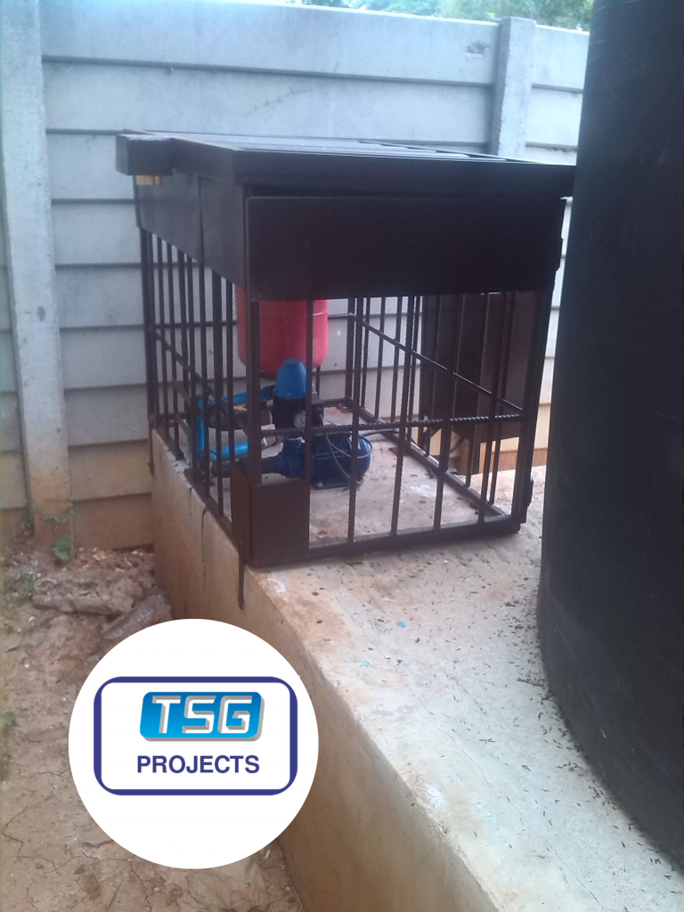 steel cage for booster pump