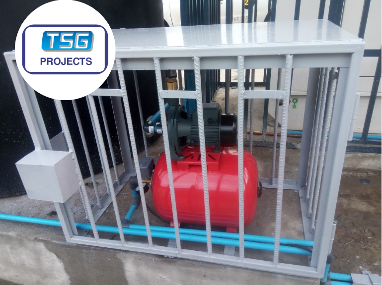 steel cage for booster pump